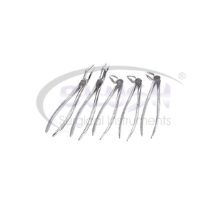Reusable Stainless Steel Dental Surgical Instruments Manual Tooth Extracting Forceps Instrument CE Certified By <b>Blush</b> Surgical - Product Image 4