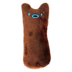 Giocattolo di peluche per gatti, gattino blu peloso con catnip, giocattolo interattivo da masticare per gatti - Product Image 6