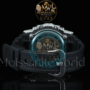 Luxury Jewelry Iced Out VVS Moissanite-Diamond Bust Down <b>Watches</b> DW56000 for <b>Men</b> With Bezel Case Thorns 925 <b>Silver</b> Manufacturer - Product Image 3