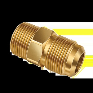 Raccords en laiton durables pour la plomberie et l'usage industriel, assurant une connexion facile des tuyaux et des performances anti-fuites - Product Image 1