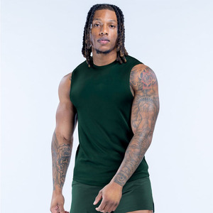 เสื้อยืดออกกำลังกายผู้ชายขายดี เสื้อยืดแห้งเร็วใส่สบาย 100% โพลีเอสเตอร์ เสื้อยืดรัดรูปสำหรับวิ่งและฝึกซ้อม - Product Image 6