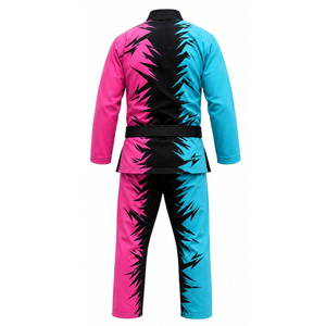 Uniforme de Jiu Jitsu BJJ Personalizado y Disponible para Entrenamiento, Kimono de Artes Marciales para Unisex, Traje de Poliéster/Algodón - Product Image 4