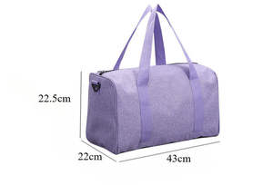 Sac de voyage en toile léger grande capacité VIGA SPORTS avec logo personnalisé 30-40L Fermeture éclair Prix réduit - Product Image 2