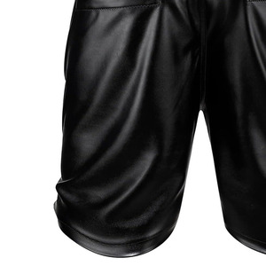 Pantalones Cortos de Cuero Personalizados para Hombre, Cuero Genuino de Alta Calidad, Transpirables, Cómodos, Elegantes, Ropa Casual para Exteriores - Product Image 2