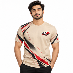 Camisetas de Hombre, Ropa Casual, Lisas, 2026, Venta al Por Mayor, Transpirables, Poliéster/Algodón, Cuello Redondo, Secado Rápido, Impresión de Logotipo Personalizado - Product Image 1