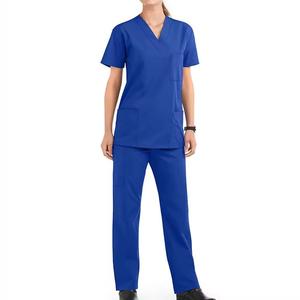 Nuevo Conjunto de Uniforme de Enfermera para Quirófano con Cuello en V, Uniforme de Enfermería Hospitalaria, Uniforme de Trabajo Dental para Mujer, Traje Quirúrgico de Alta Calidad en Tejido de Punto - Product Image 6