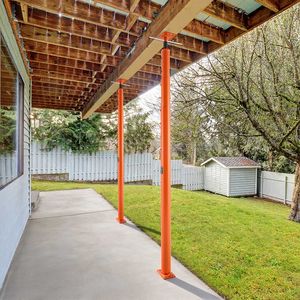 Paquete de 2 Gatos de Piso para Casa, Rango de Altura de 54-150 Pulgadas, Capacidad de Carga Máxima de 11200 Libras, Viga de Soporte Ajustable, Gato para Sótano, Poste para Paletas - Product Image 2