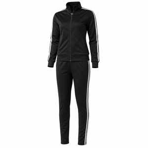 Nouvel ensemble de survêtement élégant imprimé intégral pour femme, ensemble deux pièces respirant pour femme, fabriqué par le fabricant - Product Image 4