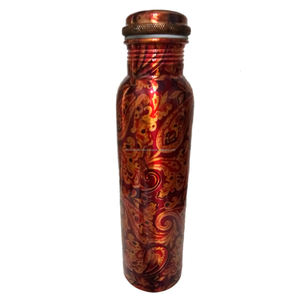 ESTAMPADO CALOR ÉTNICO MARRÓN BOTELLA COBRE - Product Image 3