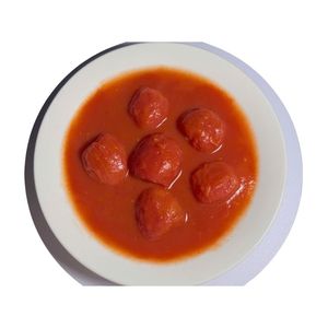 Tomates enteros pelados en jugo de tomate enlatados, de fábrica en Vietnam, los más vendidos, estándar internacional, precio económico. - Product Image 1