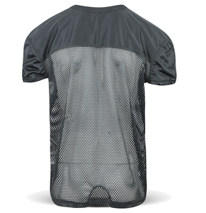 Maillot de sport respirant entièrement sublimé et personnalisable à col ras du cou, séchage rapide, en tissu maille 100 % polyester, pour le football - Product Image 2