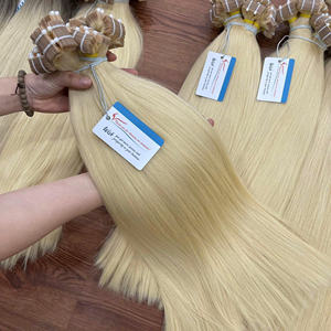 Bande d'extension de cheveux de haute qualité naturelle ondulée Remy bande dans l'extension de cheveux européen Double dessiné russe cheveux humains - Product Image 4