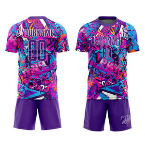 ชุดเสื้อและกางเกงฟุตบอลพรีเมียม OEM ODM น้ำหนักเบา ประสิทธิภาพสูง ขายส่งจากโรงงาน - Product Image 1