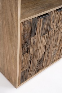 Armario Moderno Ecológico de Madera con Puertas Abatibles Estilo Shaker, Independiente para Dormitorio, Sala de Estar y Almacenamiento en Hospitales - Product Image 5