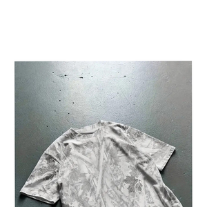 T-shirt camouflage oversize pour homme, streetwear, coton, col rond, manches courtes, coupe décontractée, tee-shirt d'été - Product Image 4