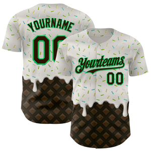 Camiseta de béisbol personalizada para hombre y mujer, con botones, tela de malla ligera, estilo urbano, corte holgado. - Product Image 3