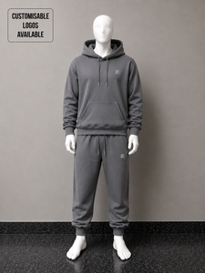 Ensemble 2 pièces personnalisé en molleton épais 350GSM 400GSM 450GSM unisexe, sweat à capuche et pantalon oversize pour homme - Product Image 6