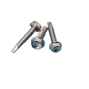 Material de acero Hex Drive Zinc Plated MOQ 100000 piezas Tornillos autoperforantes de cabeza avellanada - Product Image 1