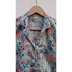 Pijama de algodón para mujer OEM a precio económico, súper calidad, logotipo/colores personalizados, tendencia en ventas, pijama de algodón ligero. - Product Image 4