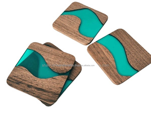 Sous-verre à thé en bois d'acacia, Style chic, fabricant et exportation, nouveau Design, vaisselle, ensemble de sous-verre en bois, vente en gros - Product Image 6