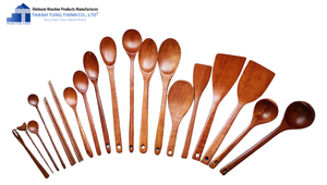 Cuillères en bois Thanh Tung Thinh, ustensiles de cuisine faits à la main, fabriqués au Vietnam - Product Image 6