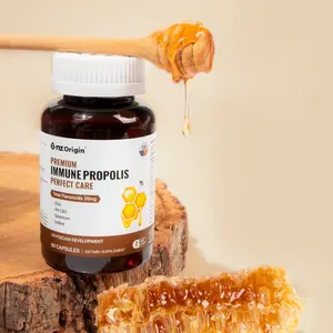 Complément alimentaire à base de propolis pour le soutien immunitaire, fabrication coréenne, vitamines en capsules, vente en gros ODM/OEM - Product Image 1