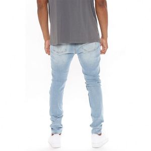 Pantalones Vaqueros para Hombre, Estilo Hip Hop, Corte Recto, Ropa Urbana, Pantalones de Mezclilla para Hombre - Product Image 3