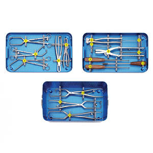 Kit chirurgical orthopédique Dentavex en acier inoxydable : Osteotomes, instrument pour petits fragments DCP, plaque traumatique auto-taraudeuse et verrouillable - Product Image 6