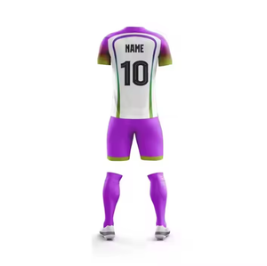 Conjunto de Uniforme de Fútbol Personalizable con Logotipo, de Secado Rápido, con Función de Secado Instantáneo - Product Image 3
