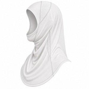 Running Gym Athletic <b>Sports</b> <b>Hijab</b> Breathable Nylon Spandex UV Protection Modest Headscarf Wholesale - Product Image 3