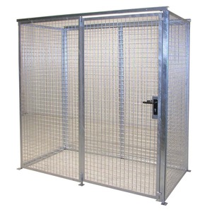 Magazzino per bombole di gas tipo GFC-M1 senza tetto con porta a un'ala bloccabile - Product Image 1