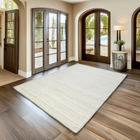 Tapis Kilim Indien Traditionnel Fait Main 100% Laine, Taille Personnalisée, Style Floral Persan, Tapis de Couloir à Poils Courts Antidérapant Moyen