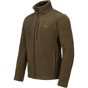 Veste de chasse personnalisée en gros pour hommes, tissu double couleur, fermeture éclair, poches latérales à l'intérieur de l'étiquette 2024 - Product Image 1