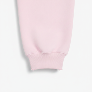 เสื้อฮู้ดสีชมพูอ่อนขนาดใหญ่พิเศษ ผ้าฝ้ายฟลีซ 100% ใส่ได้ทั้งชายและหญิง สไตล์ลำลองสำหรับฤดูใบไม้ร่วง - Product Image 6
