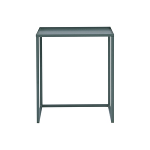 Mesas Auxiliares Minimalistas Apilables, Estructura de Acero Gris Mate, Bandeja Extraíble, Juego de Mesas Auxiliares para Apartamento, Sala de Estar, Salón - Product Image 3