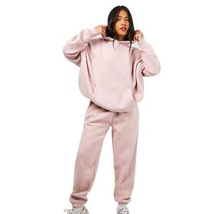 Créez Votre Propre Survêtement Femme 3 Pièces Personnalisé en Tricot Solide Ample et Oversize, Hiver, Épais, Écologique, Style Streetwear - Product Image 5