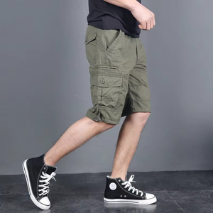 Shorts cargo tactiques multi-poches en coton pour homme, pour la chasse, la randonnée, l'alpinisme et les activités de trekking. - Product Image 3
