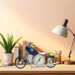 Arte/Escultura Decorativa de Pared de Hierro Metálico (Bike Watch TT) para el Hogar, Sala de Estar/Dormitorio/Hoteles/Oficina/Cafetería, etc. Tamaño (17 * 3 * 11) - Product Image 4