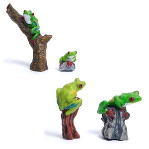 Mini figuritas de resina modernas hechas a mano, modelo de terrario camaleón para pecera, casa de muñecas, arte coleccionable - Product Image 3