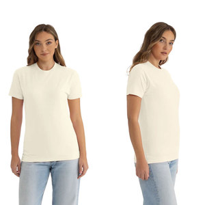 Premium Retail Fit Cotton T Shirt Inspired by Tultex Soft <b>Ringspun</b> Blank Tees Wholesale Private Label USA - Product Image 2
