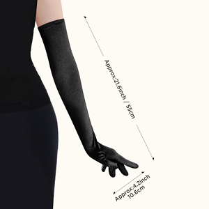 Guantes Largos de Moda para Mujer, Estilo Nuevo, Alta Calidad, Ligeros, con Costuras Resistentes y Elegantes - Product Image 3