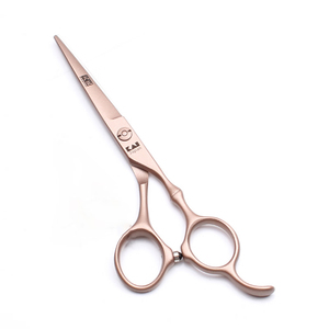 Ciseaux de toilettage pour animaux de compagnie en acier japonais 440C or rose de 7 pouces, cisailles de coupe de poils pour chiens et chats en acier inoxydable, peigne à effiler, outils de salon - Product Image 2