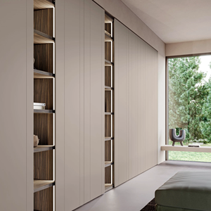 Armoire sur mesure JY Project, style européen moderne, en MDF, prête à assembler, écologique, pour villa, organisateur de placard suspendu, multifonctionnelle - Product Image 2