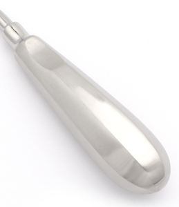 Élévateur de racine apicale 303R droit 3mm 15.5cm, instrument d'extraction dentaire, extracteur de pointe de racine supérieure et inférieure, manche lisse, chirurgical - Product Image 3