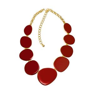 Colorful Resin <b>Necklace</b> for Women Handmade <b>Statement</b> Pendant Jewelry, Lightweight Designer Fashion Accessory for Everyday Wear - Product Image 5