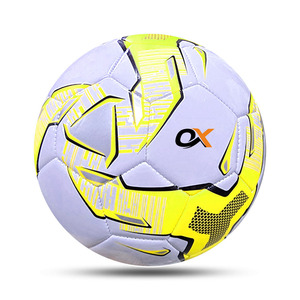 Balón de Fútbol Personalizado con Logotipo, Resistente al Desgaste, de Cuero PVC de Alta Calidad, Cosido a Máquina, Talla 5, para Entrenamiento/Promoción - Product Image 1