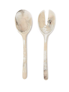 Artizon Studio Resin Salad Server Set | Dishwasher <b>Microwave</b> & Oven Safe - Product Image 4