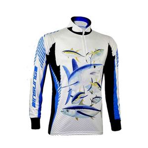 2023 personnalisé couleur Logo équipe Performance pêche chemise Sublimation hommes pêche maillots basse pêche tournoi - Product Image 4