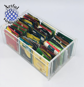 Boîte organisatrice de rangement pour sachets de thé Innovative Planet: acrylique transparent élégant pour les armoires de garde-manger, les comptoirs et les étagères - Product Image 3