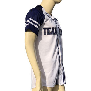 Camiseta de Béisbol con Logotipo Personalizado para Hombre, Venta al por Mayor Directa de Fábrica - Product Image 3
